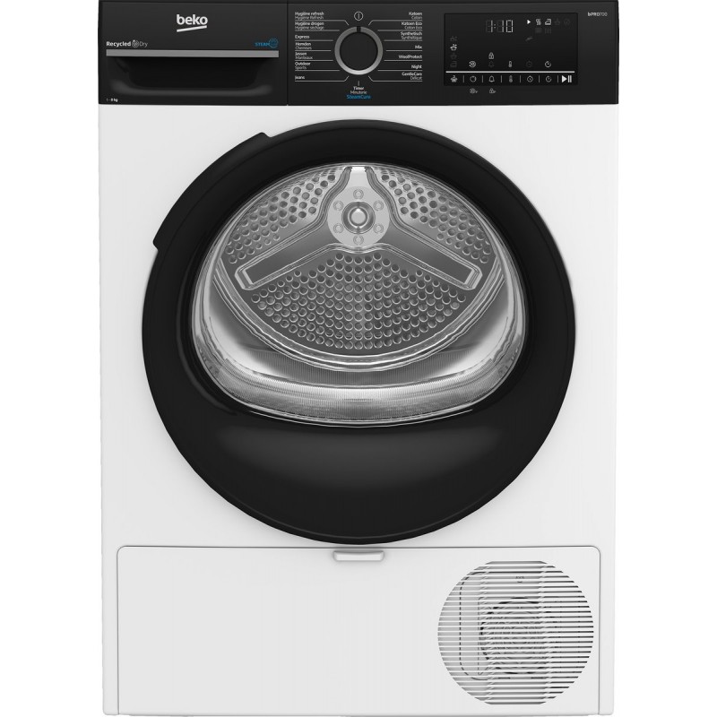 Beko BM3T3824B Wasdroger - Warmtepompdroger - 8 kg - Energielabel B