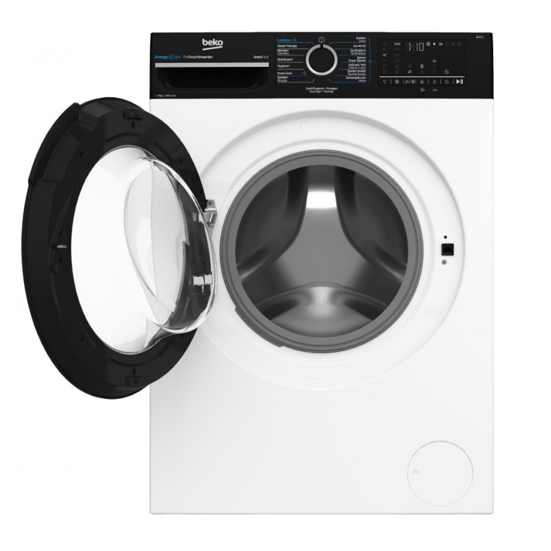 Beko BM3WFU4861B - SteamCure - StainExpert - CoolClean - Hygiene+ - AquaWave - Energieklasse A