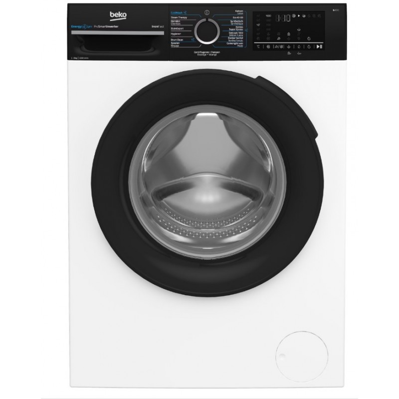 Beko BM3WFU4861B - SteamCure - StainExpert - CoolClean - Hygiene+ - AquaWave - Energieklasse A