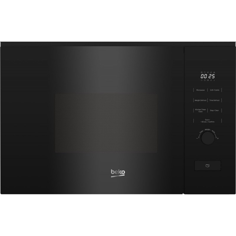 Beko BMGB20212B - Inbouwmagnetron -800 W - Solo-magnetron met grill - 20L 