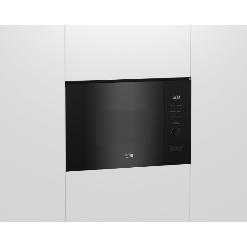 Beko BMGB20212B - Inbouwmagnetron -800 W - Solo-magnetron met grill - 20L 