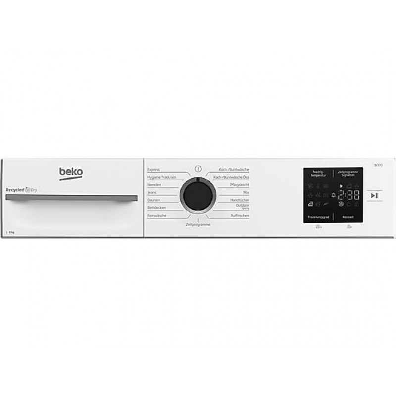 BEKO BMS3T382CW Warmtepompdroger (8 kg, C, wit)