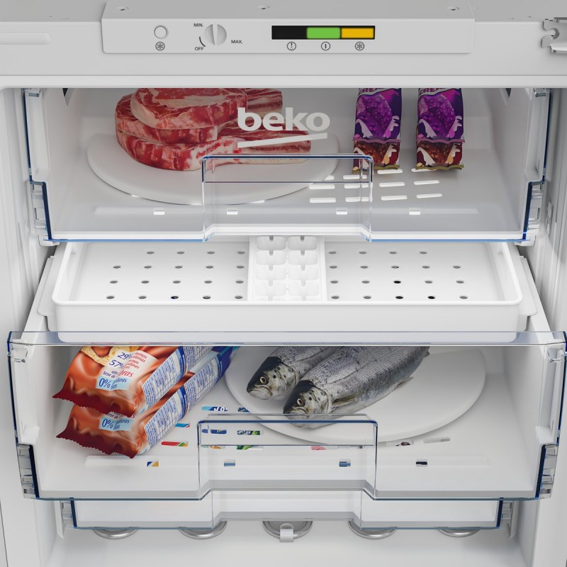 Beko BU1204N - onderbouw vrieskast - deur-op-deur