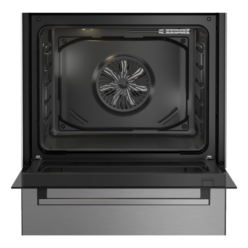 Beko FBM6701X - Fornuis keramisch - Keramisch - 4 - 2 fasen, 3 fasen