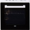 Beko FSS57000GW fornuis Vrijstaand fornuis Keramisch Zwart, Wit A