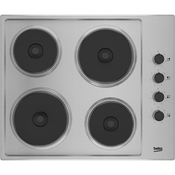 Beko HIGE64100X - inbouw elektrische kookplaat