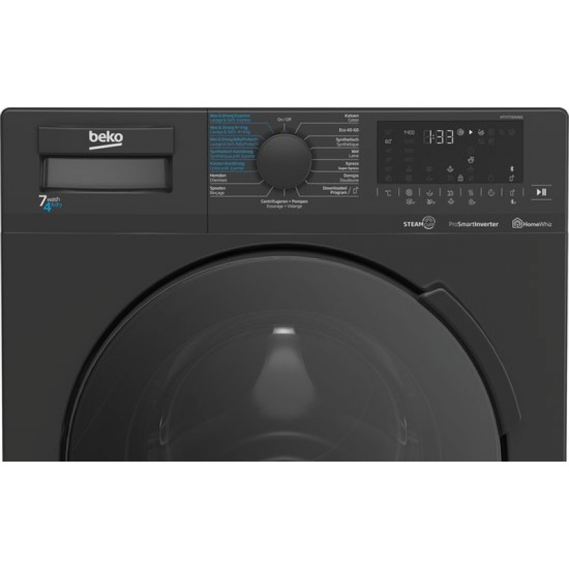 Beko HTV7732XA01 - SteamCure- Was-droogcombinatie