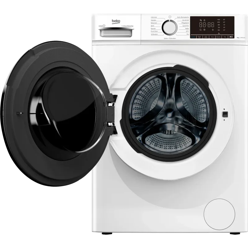 Beko WMOFE841 - Nieuw in doos -  Duits display - Wasmachine 8 kg - A  -SteamCure 