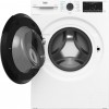 Beko B3DFT512447W vrijstaande wasdroogcombinatie, 12 kg wassen, 8 kg drogen, geschikt voor mensen met allergieën, touch-display met uitgestelde startfunctie 0-24 uur, bluetooth, stoomfunctie, navulfunctie, wit