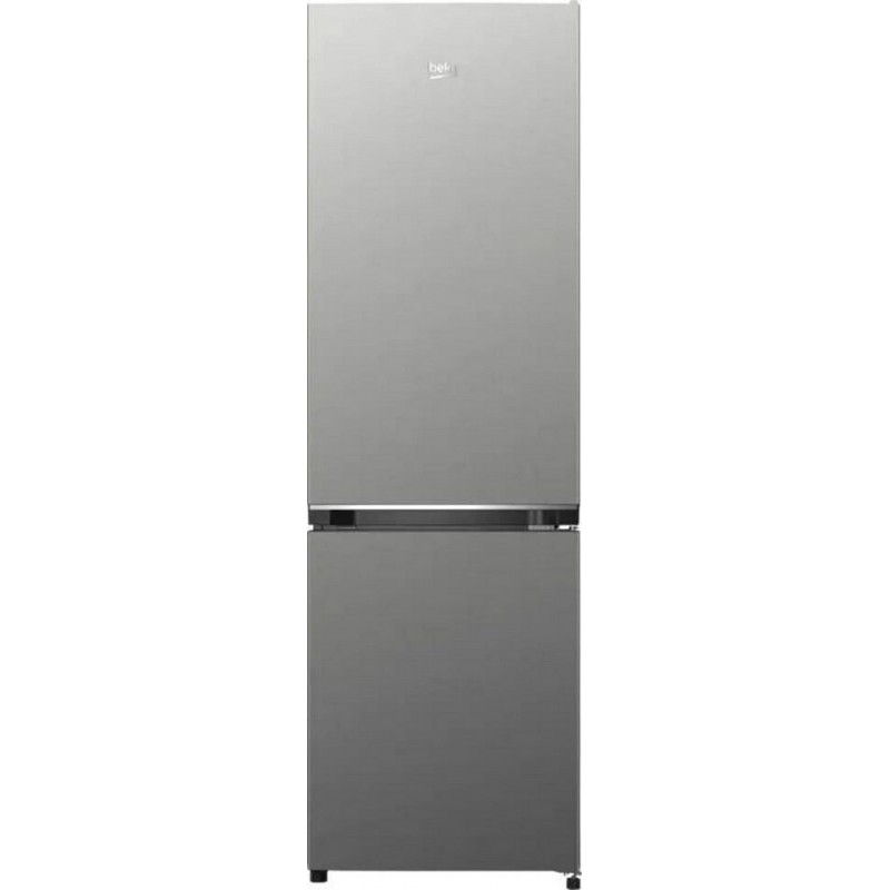 Beko B3RCSO255XB vrijstaande koel-/vriescombinatie, 262 l nettovolume, 187 l koelen, 75 l vriezen, MinFrost, supervriesfunctie, 3 vriesladen, inox