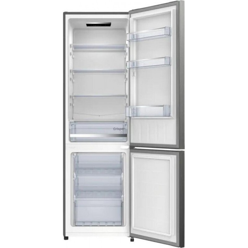 Beko B3RCSO255XB vrijstaande koel-/vriescombinatie, 262 l nettovolume, 187 l koelen, 75 l vriezen, MinFrost, supervriesfunctie, 3 vriesladen, inox