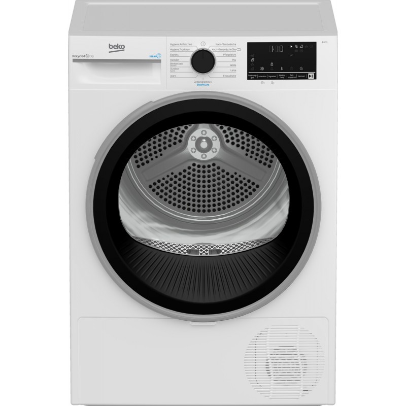 BEKO B3T3249S Warmtepompdroger (9 kg, wit)
