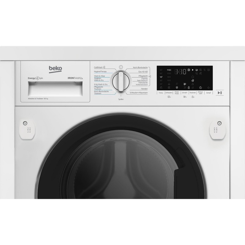 BEKO B5DBT6941W Wasdroogcombinatie (9 kg / 6 kg, 1351 tpm)