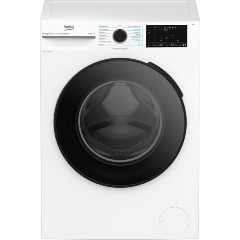 Beko Bm3wfu41041a –  Nieuw in Doos - Duits display - Wasmachine 10 Kg – 1400 Tpm – Stoomfunctie