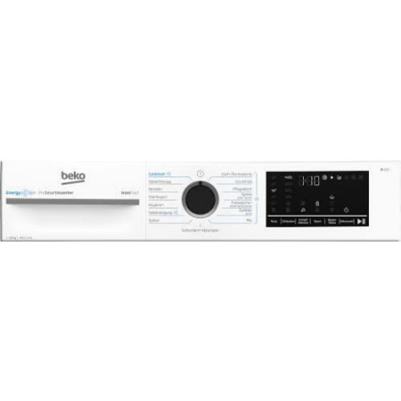 Beko Bm3wfu41041a –  Nieuw in Doos - Duits display - Wasmachine 10 Kg – 1400 Tpm – Stoomfunctie