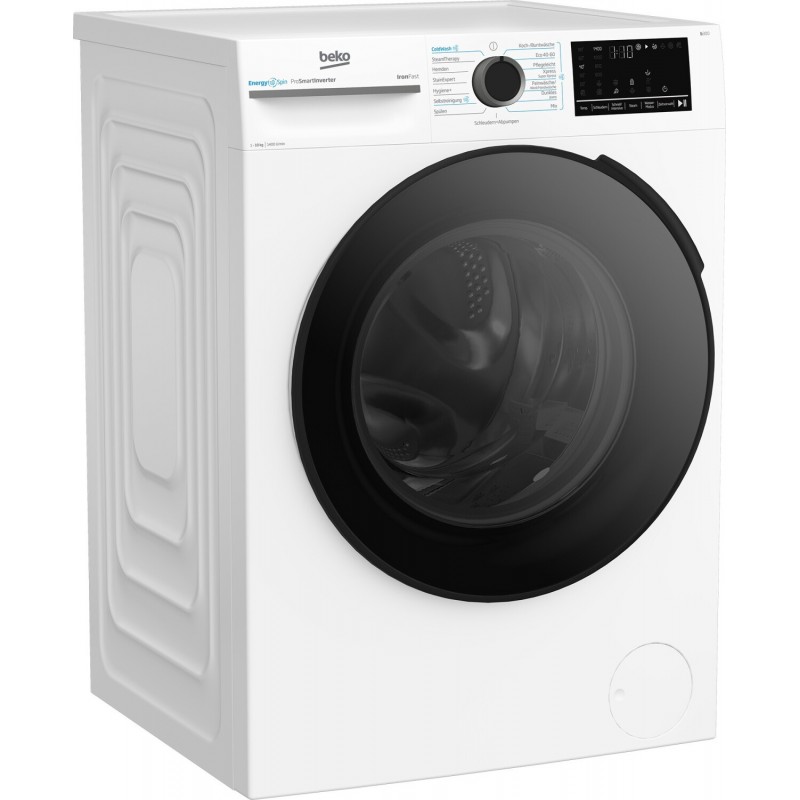 Beko Bm3wfu41041a – Wasmachine 10 Kg – 1400 Tpm – Stoomfunctie