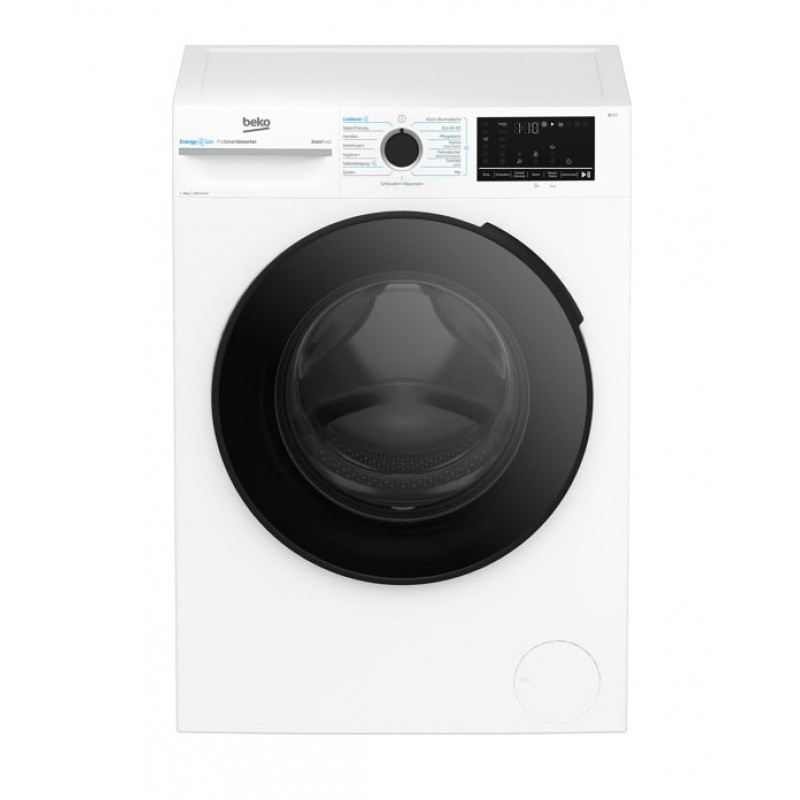 BEKO BM3WFU4841A Wasmachine - Nieuw in doos - Duits display - Voorlader, vrijstaand, 8 kg, A, 1400 tpm