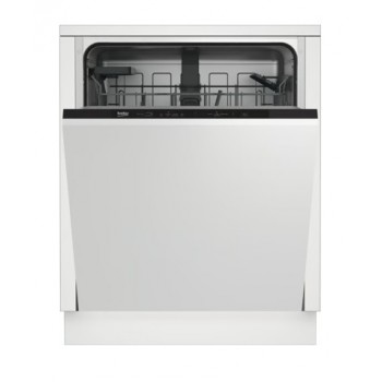 BEKO DIN14420 Inbouwvaatwasser volledig geïntegreerd 60 cm (E, Volledig geïntegreerd, Bestekmand, 14 couverts, AquaStop)