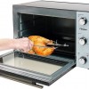 Bestron Vrijstaande oven AOV55 - Bakoven 2000W - 55L - Draaispit - RVS/Zwart