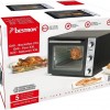 Bestron Vrijstaande oven AOV55 - Bakoven 2000W - 55L - Draaispit - RVS/Zwart
