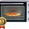 Bestron Vrijstaande oven AOV55 - Bakoven 2000W - 55L - Draaispit - RVS/Zwart