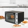 Bestron Vrijstaande oven AOV55 - Bakoven 2000W - 55L - Draaispit - RVS/Zwart