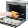 Bestron Vrijstaande oven AOV55 - Bakoven 2000W - 55L - Draaispit - RVS/Zwart