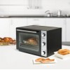 Bestron Vrijstaande oven AOV55 - Bakoven 2000W - 55L - Draaispit - RVS/Zwart