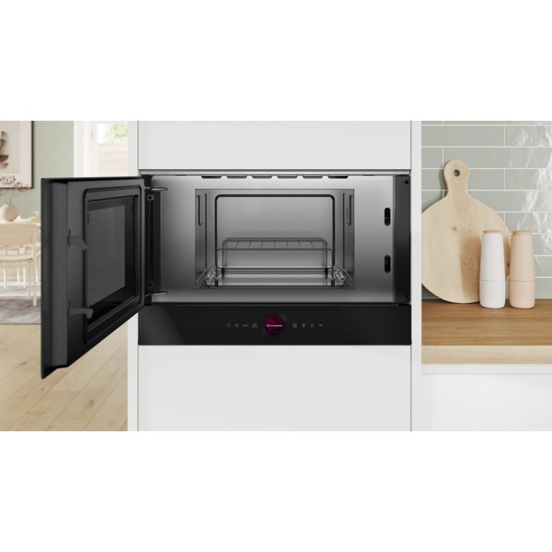 Bosch Serie 8 BEL7321B1 magnetron Zwart Combinatiemagnetron Aanrecht 21 l 900 W