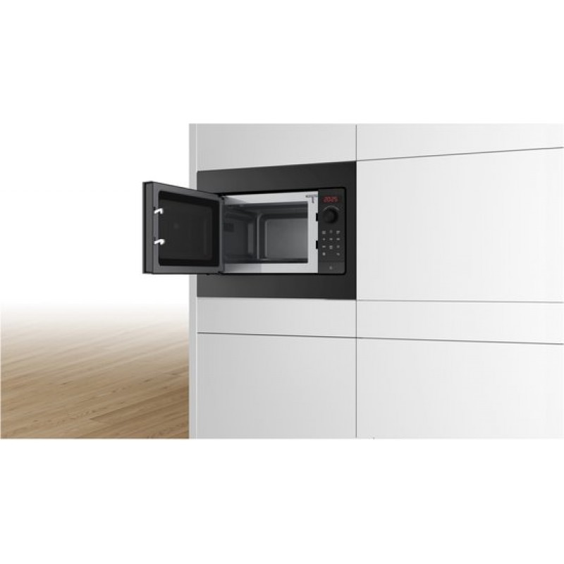 Bosch Serie 2 - BFL523MB4 - Solo Inbouwmagnetron - 800 W - 20 L