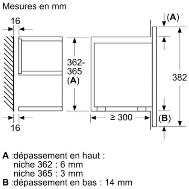 Bosch BFL7221B1 - Serie 8 - Inbouwmagnetron