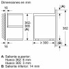 Bosch BFR7221B1 - Serie 8 - Inbouwmagnetron