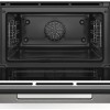 Bosch CBG7741B1 - Serie 8 - Compacte oven - 60 cm x 45 cm - Air Fry-functie: voor perfect en gezonde gefrituurde gerechten - Eenvoudig te reinigen met pyrolytische zelfreiniging - Home Connect