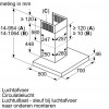 Bosch DWB77CM50 conventionele - Afzuigkap wandschouw - 69,8cm (70cm)