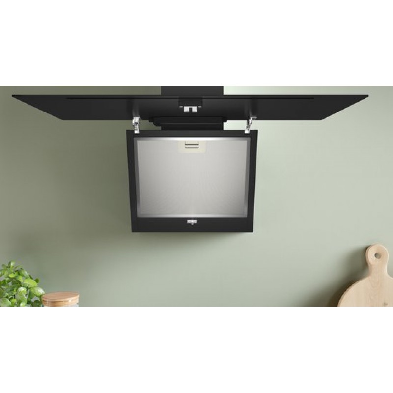 Bosch DWK85DK60 - Serie 2 - Afzuigkap - Wandshouwkap - 80 cm - Motor met laag geluidsniveau - Ledverlichting - Zwart