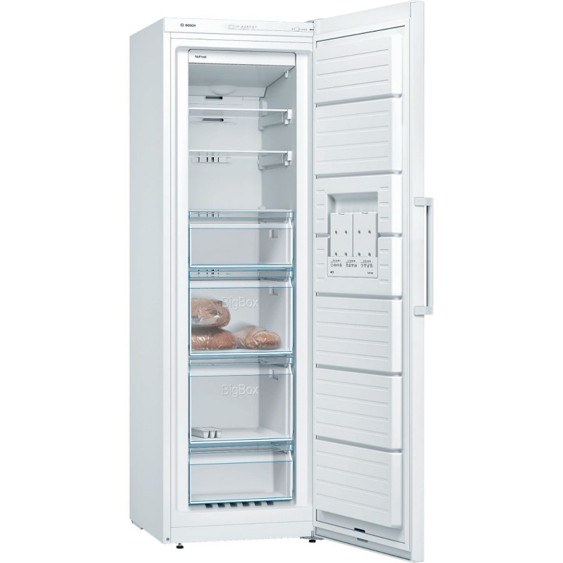 Bosch GSN36VWEP - Serie 4 - 186 x 60- Vrijstaande Vriezer - Vrieskast - No Frost - Nooit meer ontdooien - Wit