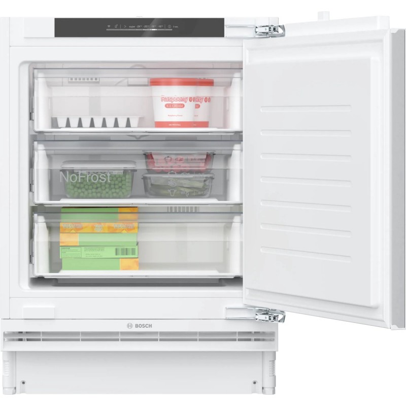 Bosch Serie 6 - GUN21ADE0 - Inbouwvriezer - Scharniersysteem: Deur-op-deur - No Frost - nooit meer ontdooien