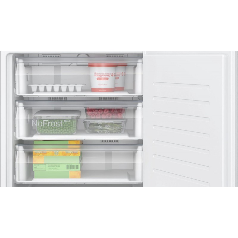 Bosch Serie 6 - GUN21ADE0 - Inbouwvriezer - Scharniersysteem: Deur-op-deur - No Frost - nooit meer ontdooien