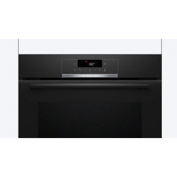 Bosch HBA572EB3 - Serie 4 - Inbouwoven - 71 L - Eenvoudig te reinigen met pyrolytische zelfreiniging - Air Fry-functie met bakplaat: gezondere manier om te snacken - 3600 W - Zwart