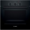 Bosch HBF011BA2 - Serie 2 - Inbouwoven - 60 x 60 cm - Zwart - Energielabel A - 3D hetelucht