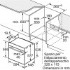 Bosch HBG7321B1 - Serie 8 - Inbouwoven - 71l - Ontdooi functionaliteit - Bediening via mobiele app - Eenvoudige reiniging