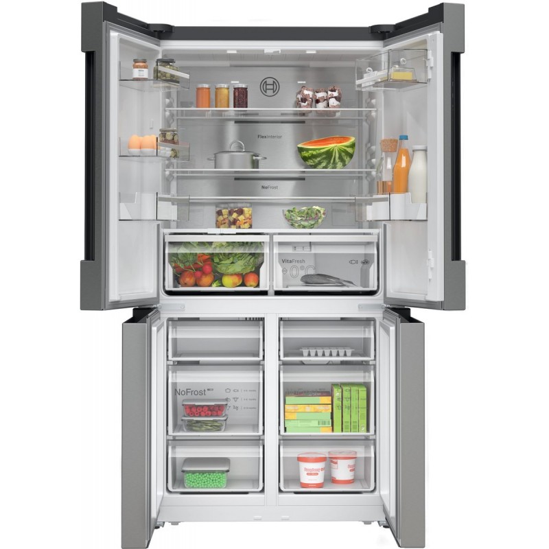 Bosch KFN96APEA - Serie 6 - Amerikaanse koelkast - Extra breed - RVS - Total no Frost nooit meer ontdooien