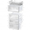 BOSCH KGN392LAG Serie 4 Koel-vriescombinatie (A, 363 l, 2030 mm hoog, metaallook)