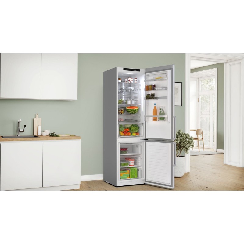 Bosch KGN39AIAU - Serie 6 - Koel-vriescombinatie -RVS - Energielabel A - Zeer stil - Total No Frost - Nooit meer ontdooien - Extra veel ruimte voor versproducten metVitaFresh XXL