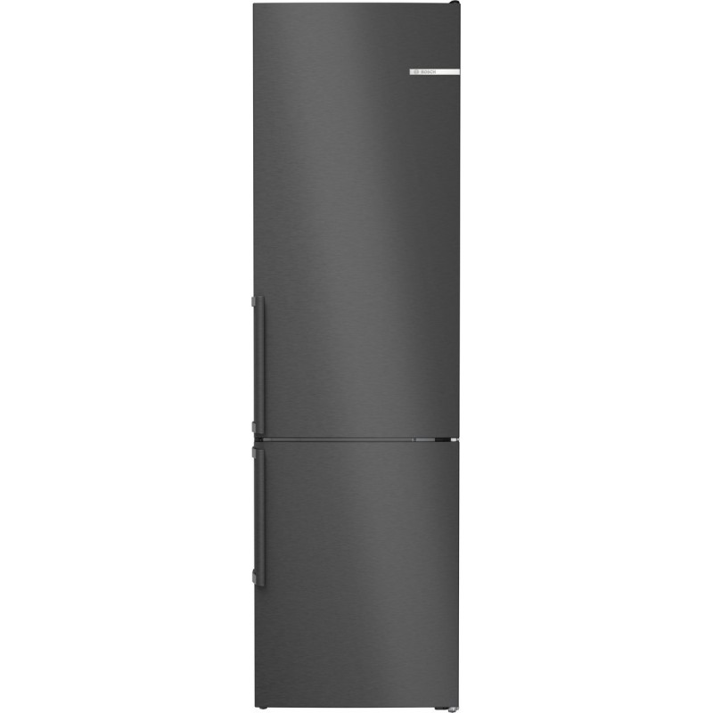 Bosch KGN39VXBT - Serie 4 - Vrijstaande koel-vriescombinatie - Zwart - Total No Frost; Nooit meer ontdooien - VitaFresh - Energielabel B - VitaFresh XXL 0°C: houd etenswaren langer vers met extra ruime vershoudlades