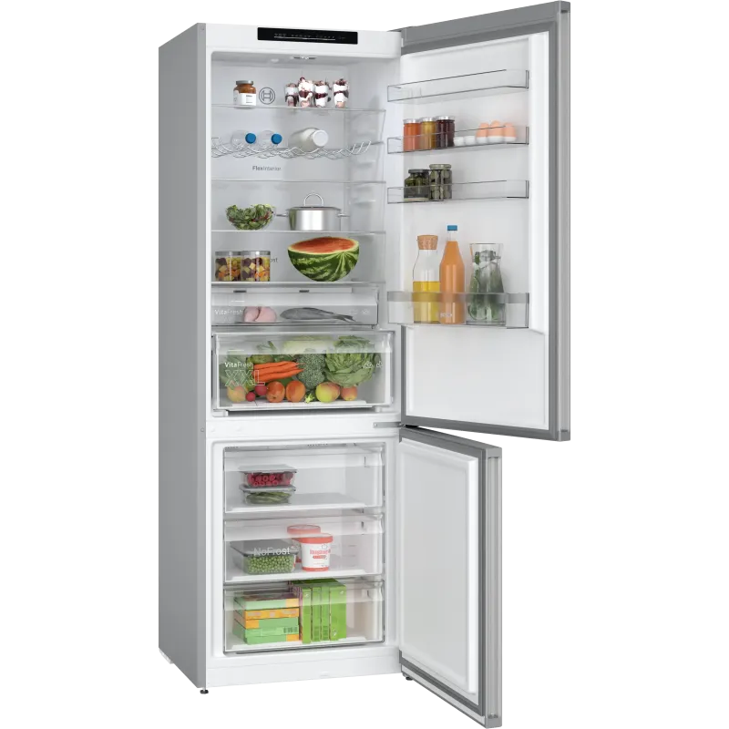 BOSCH KGN492LDF - Koel-vriescombinatie - breedte 70 cm - hoogte 203 cm - inhoud 440 l - NoFrost