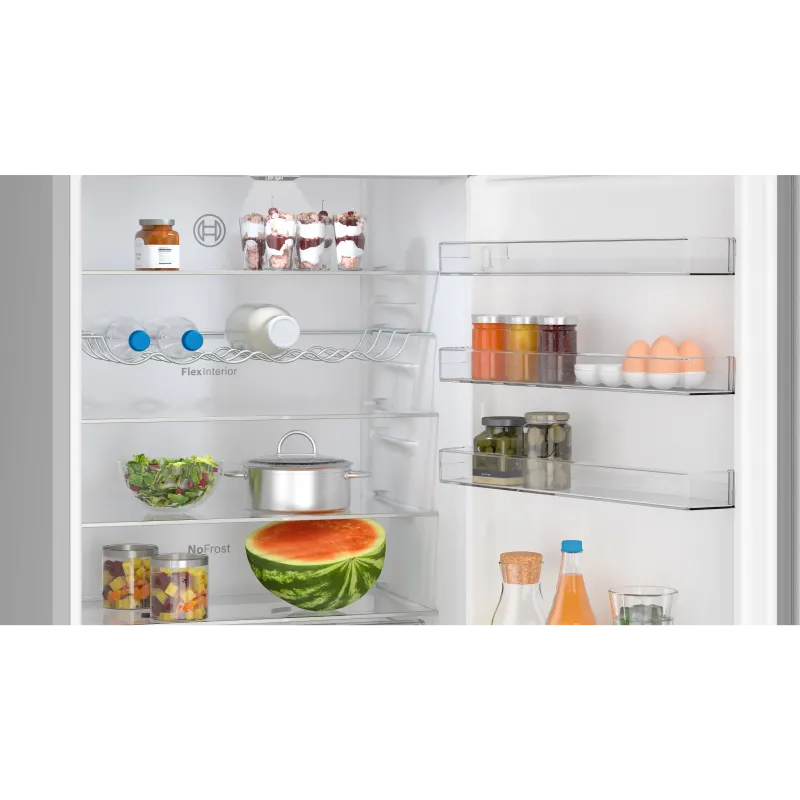BOSCH KGN492LDF - Koel-vriescombinatie - breedte 70 cm - hoogte 203 cm - inhoud 440 l - NoFrost
