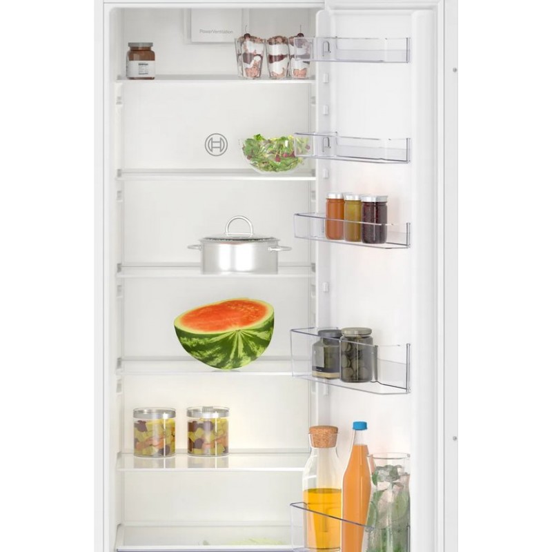 Bosch KIR81NSE0 - Koeler inb. - 178 cm - Sleepdeur - Zeer stil - 35 dB