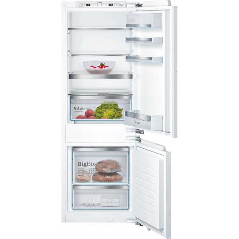 Bosch KIS77AFE0 - Serie 6 - Inbouw Koel-vriescombinatie - 157.8 x 55.8 cm - Stil - Groente en fruit langer vers door VitaFresh - Led verlichting