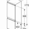 Bosch KIV865SE0 - Inbouw Koel-vriescombinatie - Sleepdeur - 267 liter - 35 dB